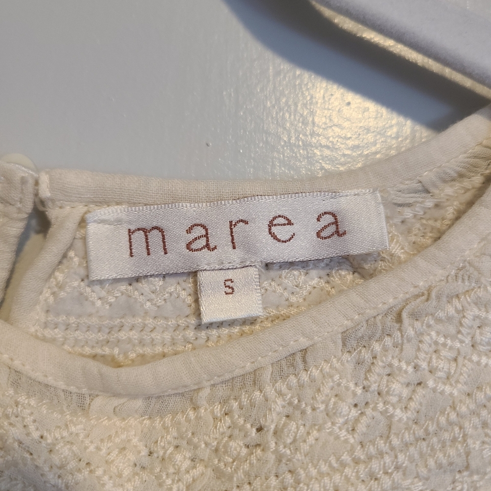 MAREA Daisy Top Ivory Size Small - Picture 2 of 7